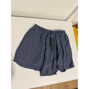 $150 New Krisa Revolve Flounce Shorts - Blue - XS